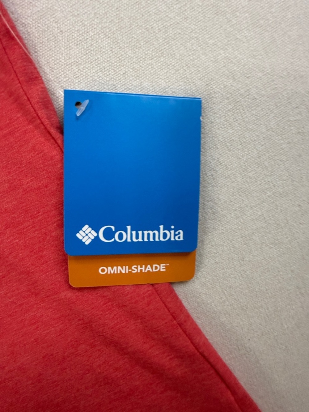 Columbia Red,Orange Women's Sleeveless Tank Top - Picture 3 of 7